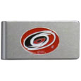 Carolina Hurricanes® Brushed Metal Money Clip
